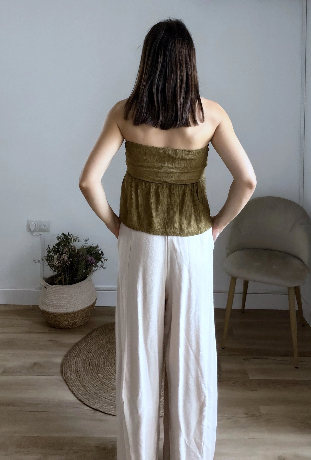 Top textura oliva
