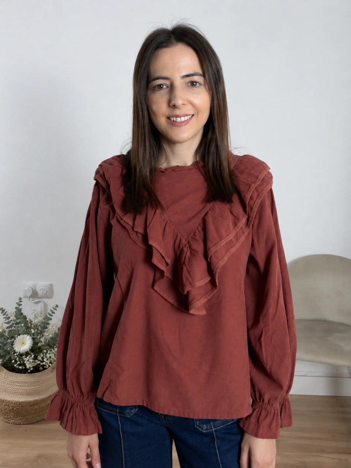 Blusa pana teja
