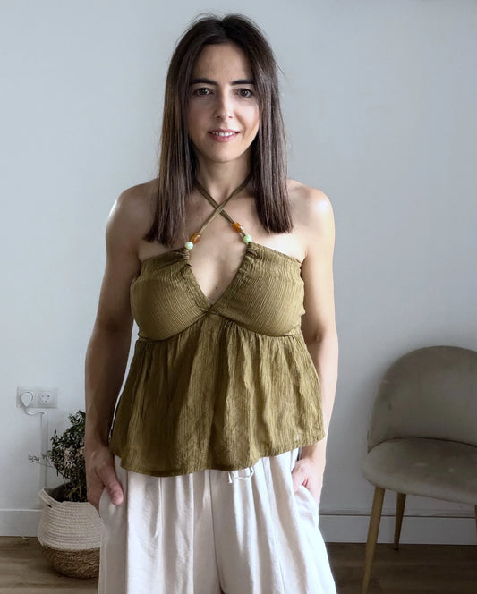 Top textura oliva