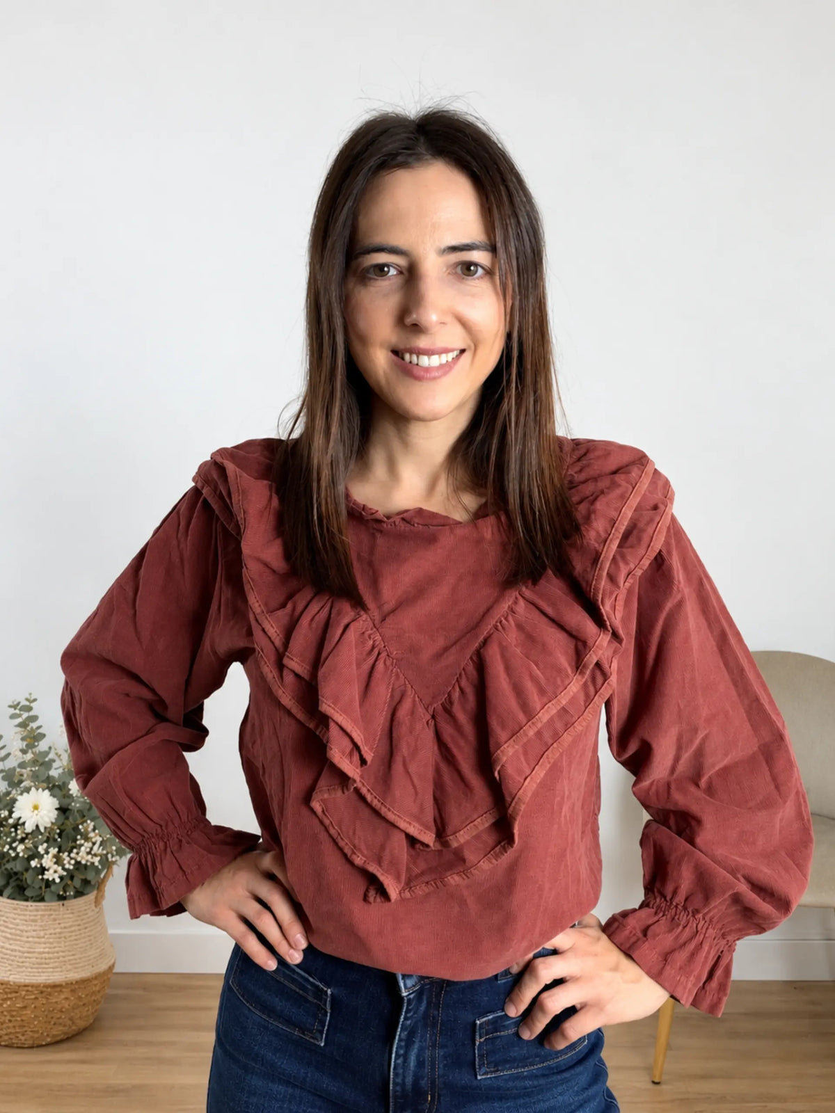 Blusa pana teja
