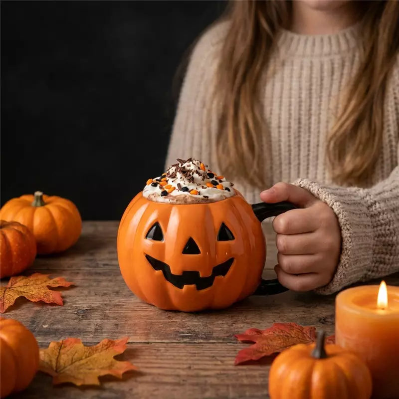 Set taza 350ml y gafas Halloween