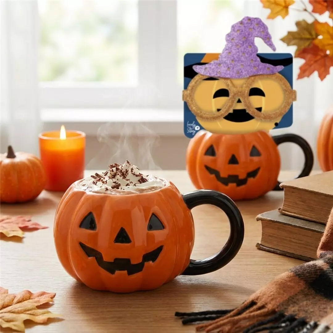 Set taza 350ml y gafas Halloween