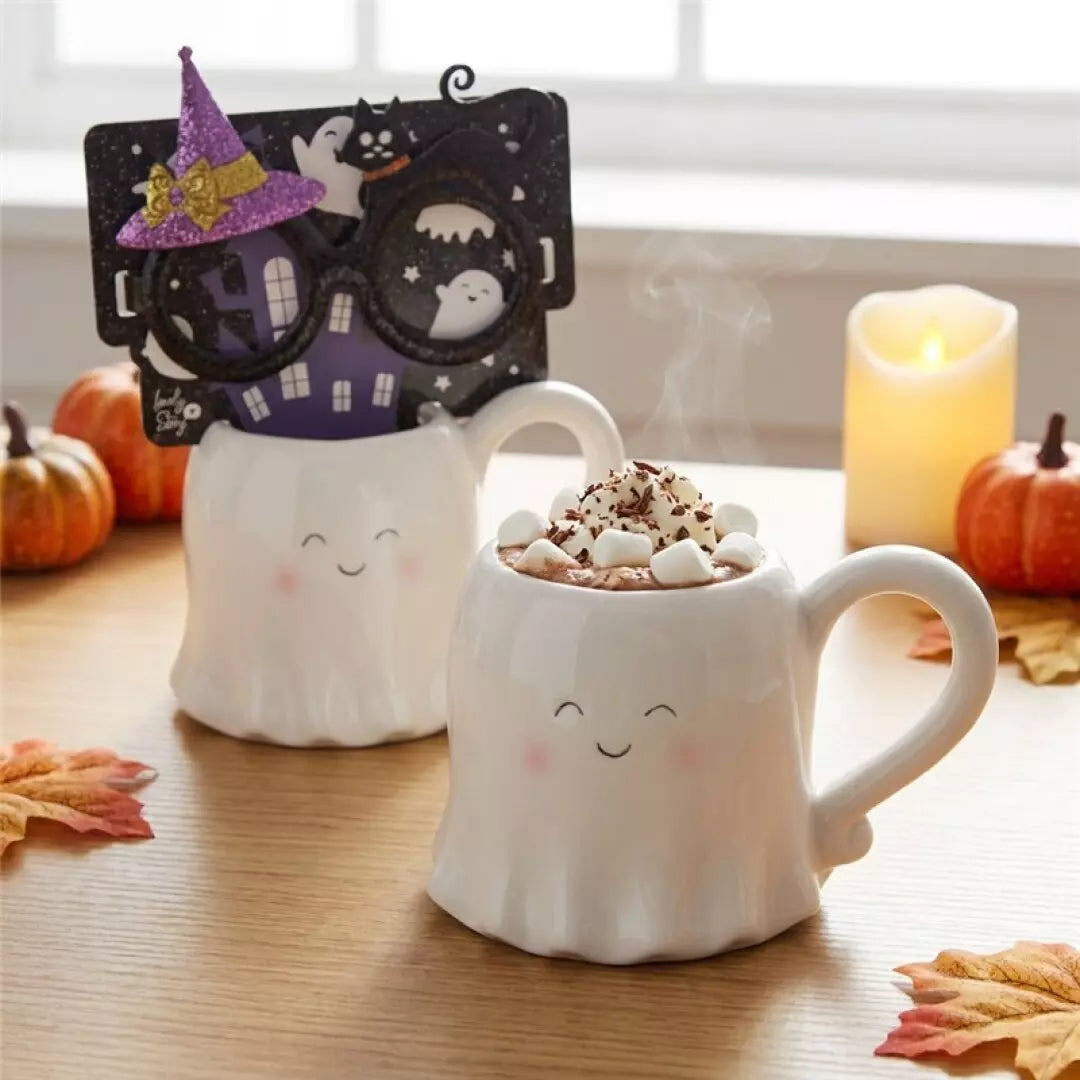 Set taza 350ml y gafas Halloween